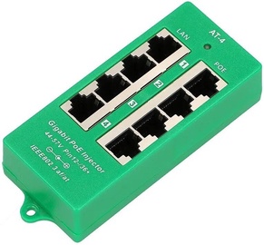 Stiprintuvas Extralink PoE injector 4-Port