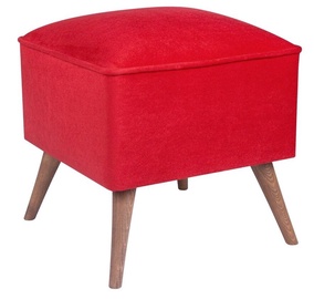 Pufs Hanah Home New Bern 558ZEN1302, sarkana, 41 cm x 41 cm x 44 cm