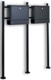 Postkast Bituxx B2M 3113, tumehall, 13 cm x 105 cm x 120 cm