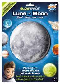 Наклейка Buki Glow Space Moon 3DF3, серый