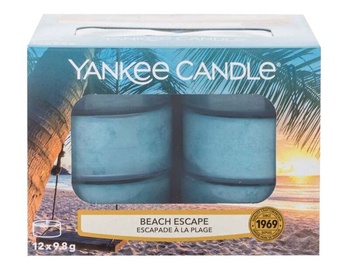 Küünal teeküünal Yankee Candle Beach Escape, 4 - 6 h, 117.6 g, 12 tk