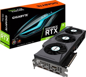 Видеокарта Gigabyte GeForce RTX 3080 GV-N3080EAGLE-10GD 2.0, 10 ГБ, GDDR6X