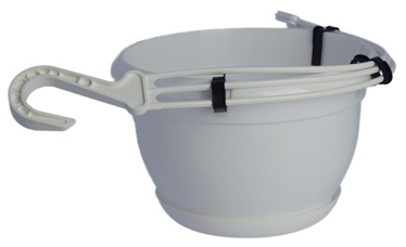 Цветочный горшок Form Plastic Malta 2502-011, пластик, Ø 21 см, белый