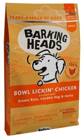 Kuiv koeratoit Barking Heads Bowl Lickin 'Chicken BCK12, kanaliha, 12 kg
