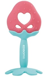 Прорезыватель Edison Mama Strawberry, синий/розовый