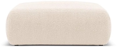 Пуф Micadoni Home Molino Boucle, бежевый, 100 см x 100 см x 36 см