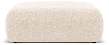 Пуф Micadoni Home Molino Boucle, бежевый, 100 см x 100 см x 36 см