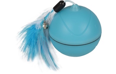 Электрическая игрушка для котов Flamingo Mecha 560770, синий, 7 см