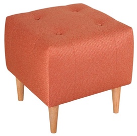 Пуф Hanah Home Tomp 209FLF1229, oранжевый, 43 см x 43 см x 43 см