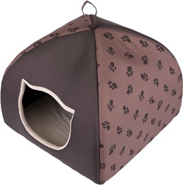 Домик для животных Hobbydog Igloo R1, коричневый, 380 мм x 380 мм