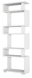 Plaukts Kalune Design Blok 745DCD3605, balta, 60 cm x 19.5 cm x 165 cm