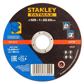 Pjovimo diskas Stanley STA32637, 125 mm x 1 mm x 22.23 mm