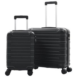 Koferu komplekts VLX Hardcase 91878, melna, 570 x 570 x 260 mm