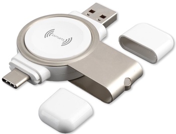 Lādētājs 4smarts VoltBeam Mini, zelta/balta