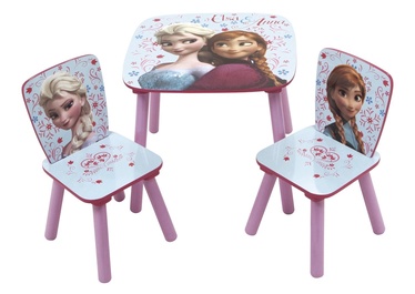 Комплект мебели для детской комнаты Arditex Disney Frozen WD12895, розовый/голубой