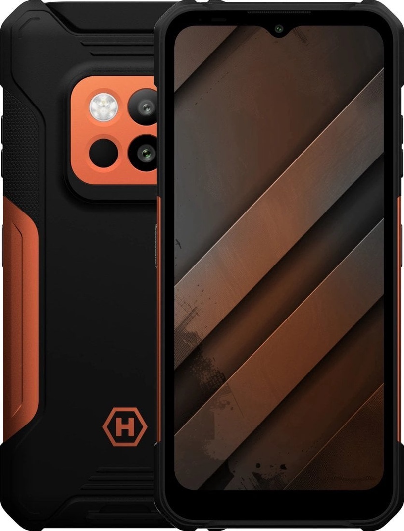 Мобильный телефон MyPhone Hammer Construction 2, 256 GB, oранжевый