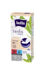 Biksīšu ieliktnīši Bella Herbs Panty Plantago, 18 gab.