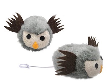 Игрушка для кота Europet Bernina Shaking Owl, серый