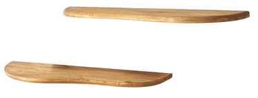 Seinariiul Kalune Design Wavy 2, pruun, 25 cm x 100 cm, 2 tk