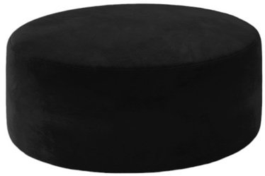 Пуф Bero Mat Velvet 99, черный, 75 см x 75 см x 42 см
