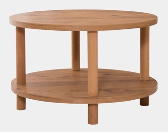 Kohvilaud Kalune Design Roby, mänd, 70 cm x 70 cm x 43.7 cm