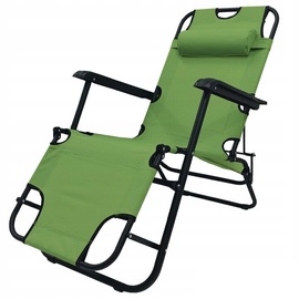 Kėdė Riviero, žalias, 85 cm x 60 cm x 153 cm
