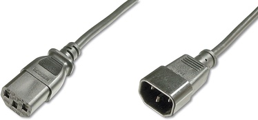 Провод Assmann Power Cord IEC C14, IEC C13, 5 м, черный