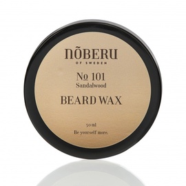 Bārdas kopšanas līdzeklis Noberu No 101 Beard Wax Sandalwood, 50 ml