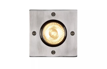 Süvistatav välisvalgusti Lucide Biltin 11800/01/12, 35W, GU10, IP67, hõbe, 10.4 cm x 12.5 cm