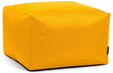 Pufs Pušku Pušku Softbox OX, dzeltena, 65 cm x 65 cm x 37 cm