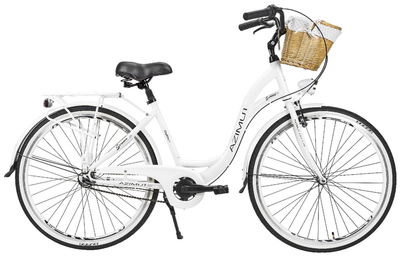 Velosipēds pilsētas Azimut Sarema Alu, 28 ", balta