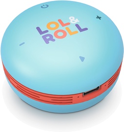 Bezvadu skaļrunis Energy Sistem Lol&Roll Pop Kids Speaker, zila, 5 W