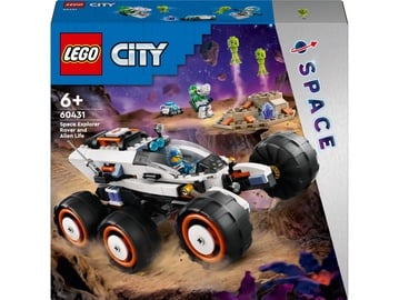 Конструктор LEGO® City Space Explorer Rover and Alien Life 60431