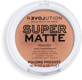 Пудра Makeup Revolution London Super Matte Pressed Warm Beige, 6 г