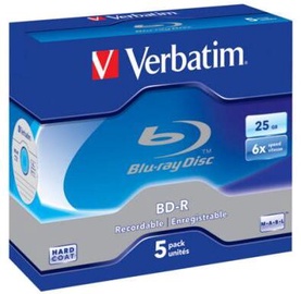 Disku komplekts Verbatim Recordable, 25 GB, 5gab.