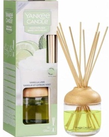 Smaržu kociņi Yankee Candle Vanilla Lime, 120 ml