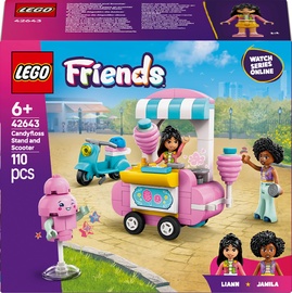 Konstruktor LEGO® Friends Suhkruvatilett ja motoroller 42643, 110 tk