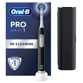 Elektriskā zobu birste Oral-B Pro Series 1, melna