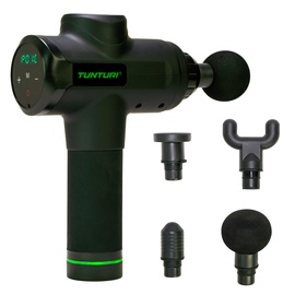 Masāžas pistole Tunturi Massage Gun, 20 W, 1.360 kg, melna