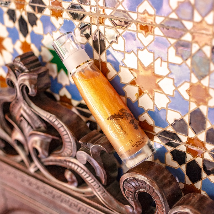 Silmahooldusõli Organique Eternal Gold Illuminating Body Oil, 100 ml