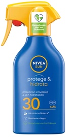 Sprejs saules aizsardzībai Nivea Sun Protect & Hydrate SPF30, 270 ml
