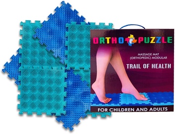 Puzle - paklājs Ortho Puzzle Trail of Health, 102 cm x 52 cm, 8 gab.