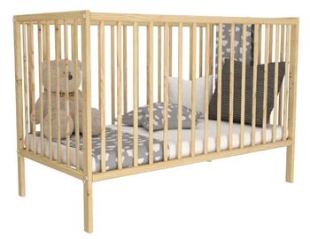 Bērnu gulta BabyOno Magda, koka, 120 x 60 cm