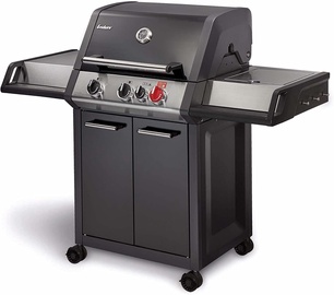 Gaasigrill Enders Monroe Black Pro 3 K Turbo, 143.5 cm x 57 cm