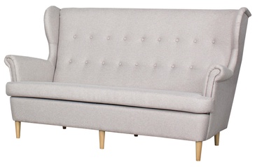 Dīvāns Bodzio Werina TWE3-E3, krēmkrāsa, 180 x 95 cm x 101 cm
