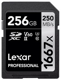 Atmiņas karte Lexar Professional, 256 GB