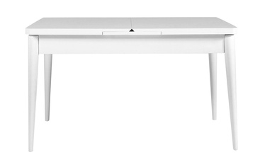 Pusdienu galds izvelkams Kalune Design Vina, balta, 1290 - 1630 mm x 800 mm x 750 mm