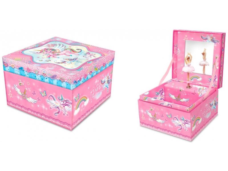Музыкальная коробка Pulio Classic Unicorn