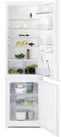 Встраиваемый холодильник Electrolux LNT3FF18S, морозильник снизу