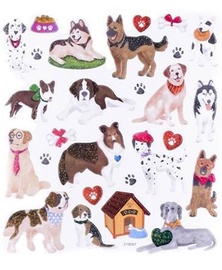 Kleebis DallPrint Dogs, 27 tk